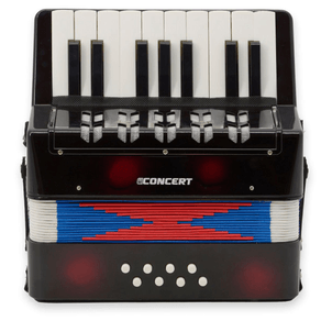 Acordeon-Infantil-3-Baixos--7-Botoes-Preto-CA-8-BK---Concert Acordeon-Infantil-3-Baixos--7-Botoes-Preto-CA-8-BK---Concert