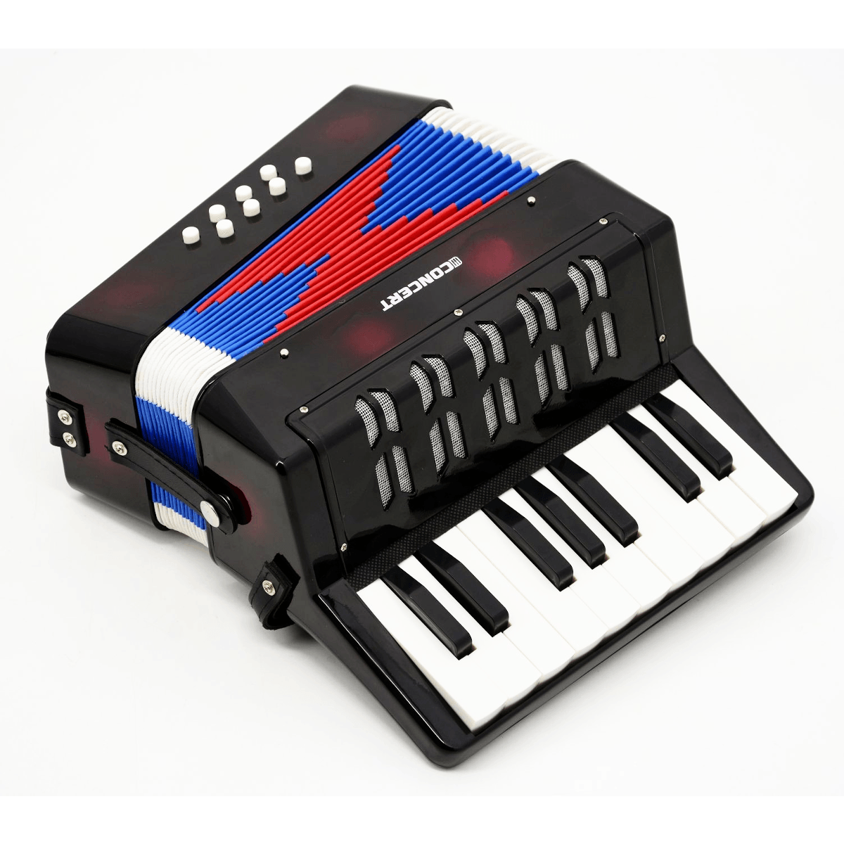 Acordeon-Infantil-3-Baixos--7-Botoes-Preto-CA-8-BK---Concert-1 Acordeon-Infantil-3-Baixos--7-Botoes-Preto-CA-8-BK---Concert-1