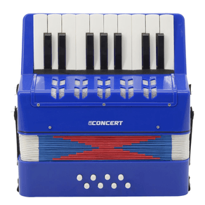 Acordeon-Infantil-3-Baixos-7-Botoes-Azul-CA-8-BL---Concert Acordeon-Infantil-3-Baixos-7-Botoes-Azul-CA-8-BL---Concert