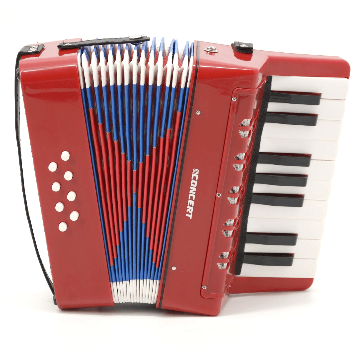 Acordeon-Infantil-3-Baixos-7-Botoes-Vermelho-CA-8-RD---Concert-3 Acordeon-Infantil-3-Baixos-7-Botoes-Vermelho-CA-8-RD---Concert-3