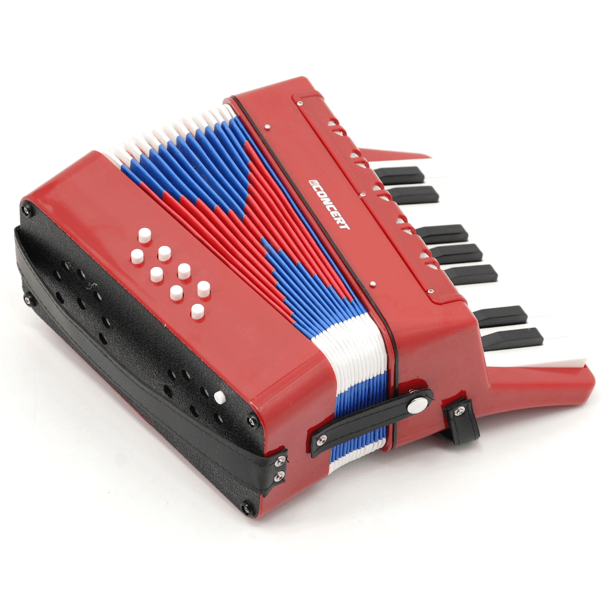 Acordeon-Infantil-3-Baixos-7-Botoes-Vermelho-CA-8-RD---Concert-4 Acordeon-Infantil-3-Baixos-7-Botoes-Vermelho-CA-8-RD---Concert-4