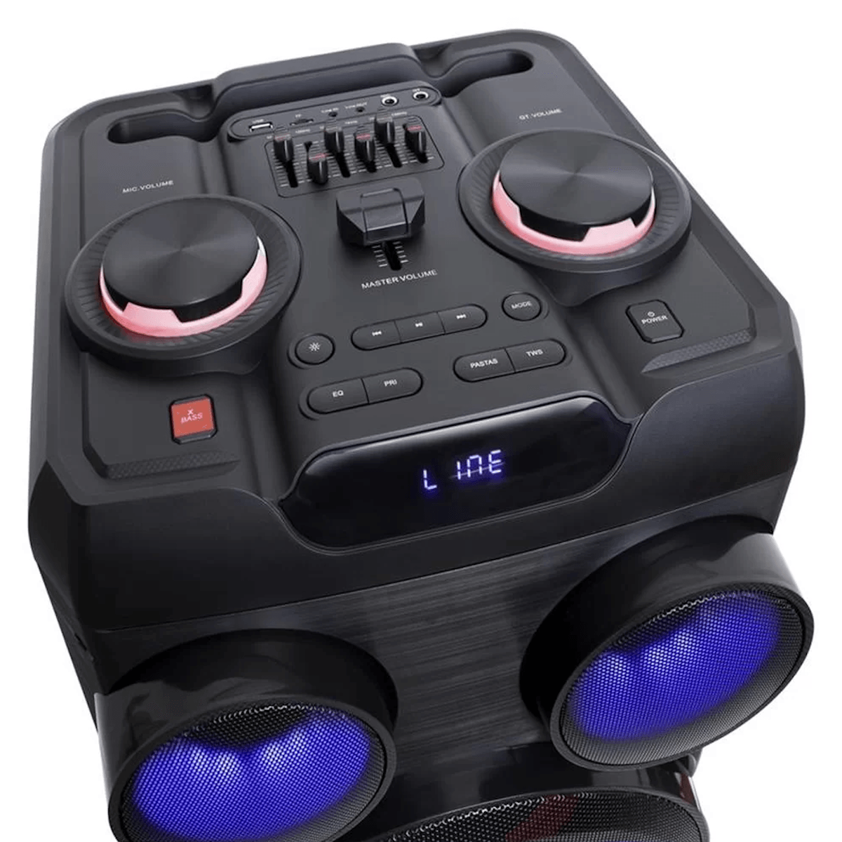 Caixa-Ativa-Torre-TWS-Bluetooth-2500W-XT-2212T---Polyvox-2 Caixa-Ativa-Torre-TWS-Bluetooth-2500W-XT-2212T---Polyvox-2