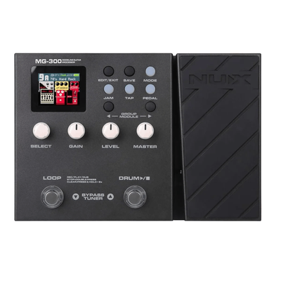 Pedaleira-Multi-efeitos-MG-300---NUX