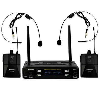 Microfone-Sem-Fio-Duplo-de-Cabeca-UHF-SD-28-BB---Soundrix