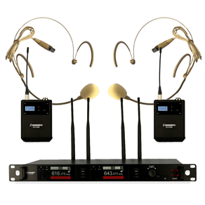 Microfone-Sem-Fio-Profissional-Duplo-de-Cabeca-UHF-SD-70-BB---Soundrix Microfone-Sem-Fio-Profissional-Duplo-de-Cabeca-UHF-SD-70-BB---Soundrix