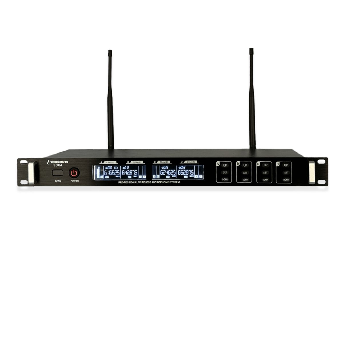 Microfone-Sem-Fio-Com-4-Microfones-de-Mao-SD-64-M---Soundrix-1 Microfone-Sem-Fio-Com-4-Microfones-de-Mao-SD-64-M---Soundrix-1