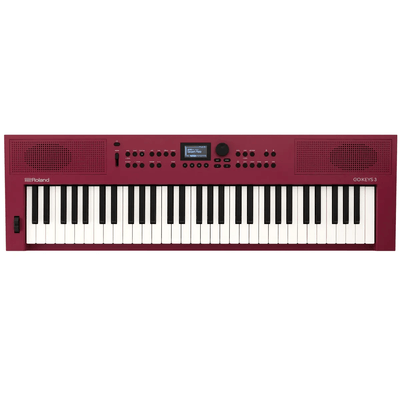 Teclado-Musical-Portatil-Vermelho-GO-KEYS-3-RD---Roland