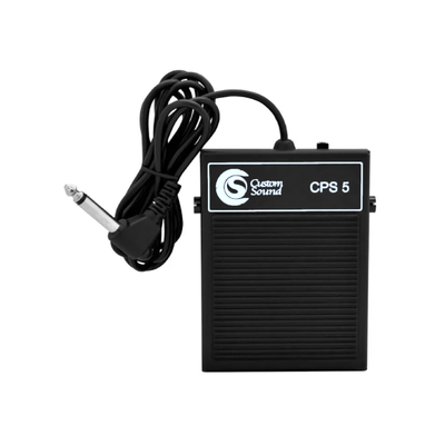 Pedal-Sustain-Para-Teclado-Preto-CPS5-BK---Custom-Sound