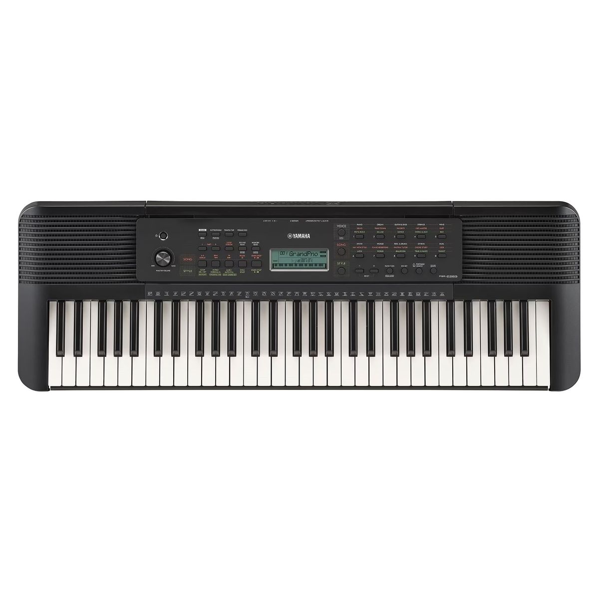 Teclado-Digital-Portatil-61-Teclas-PSR-E283---Yamaha Teclado-Digital-Portatil-61-Teclas-PSR-E283---Yamaha