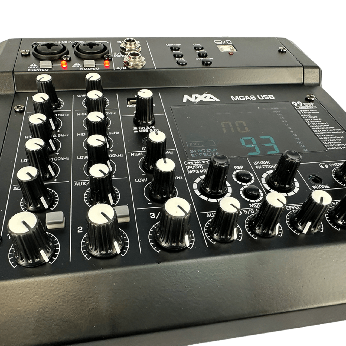 Mesa-de-Som-6-Canais-Para-Live-Com-BT-EFX-e-USB-MGA-6-USB---NXA-2 Mesa-de-Som-6-Canais-Para-Live-Com-BT-EFX-e-USB-MGA-6-USB---NXA-2