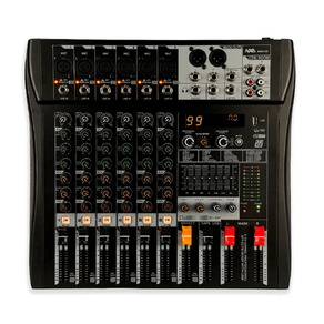 Mesa-de-Som-6-Canais-Com-Bluetooth-EFX-e-USB-MGB-6-USB---NXA Mesa-de-Som-6-Canais-Com-Bluetooth-EFX-e-USB-MGB-6-USB---NXA
