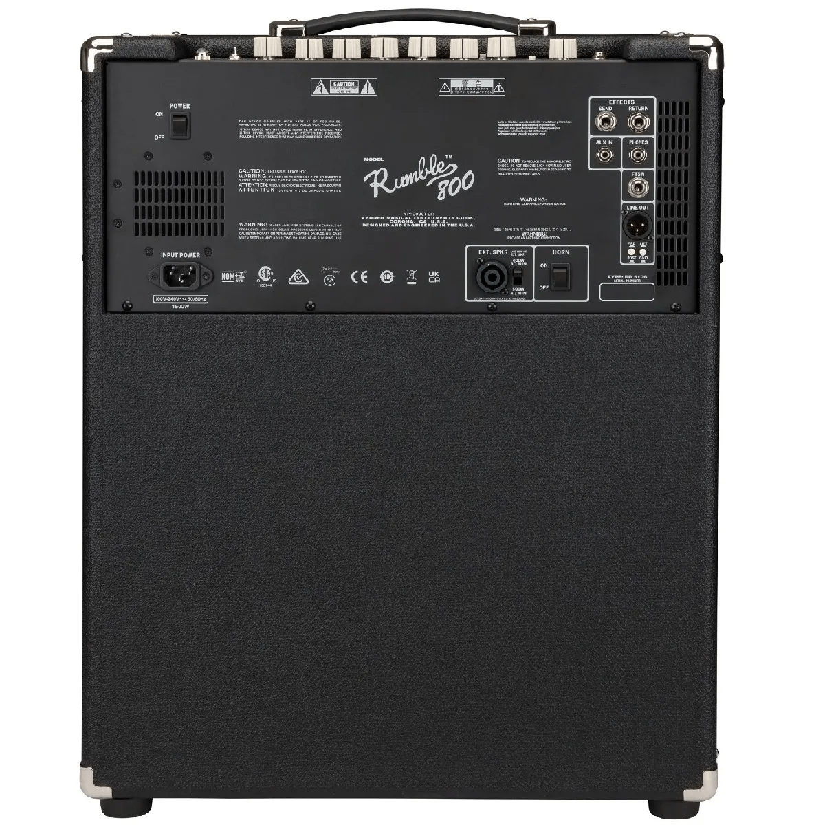 Amplificador-Combo-Para-Contrabaixo-RUMBLE-800-120V---Fender-1 Amplificador-Combo-Para-Contrabaixo-RUMBLE-800-120V---Fender-1