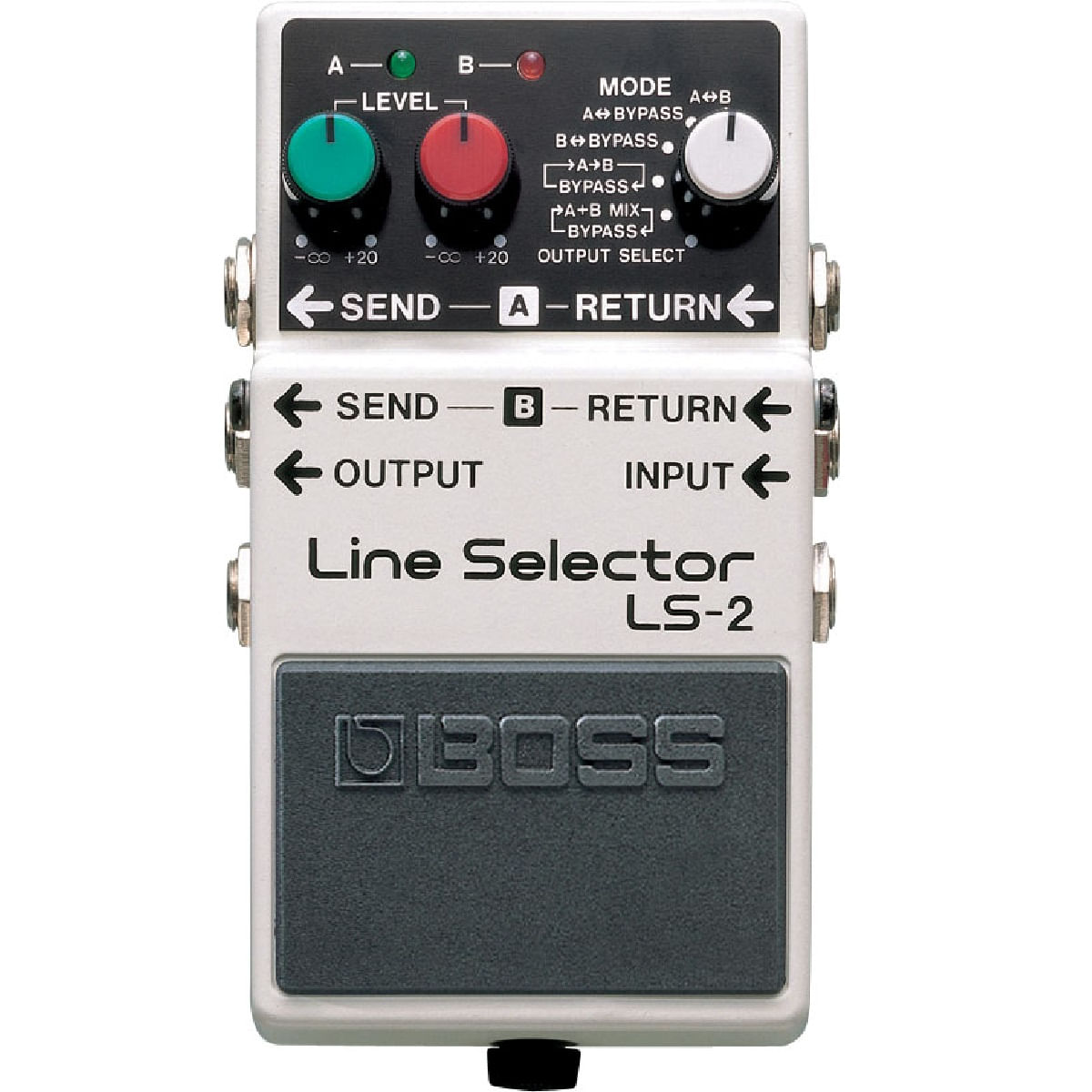 Pedal-Compacto-LS-2-Line-Selector---Boss Pedal-Compacto-LS-2-Line-Selector---Boss