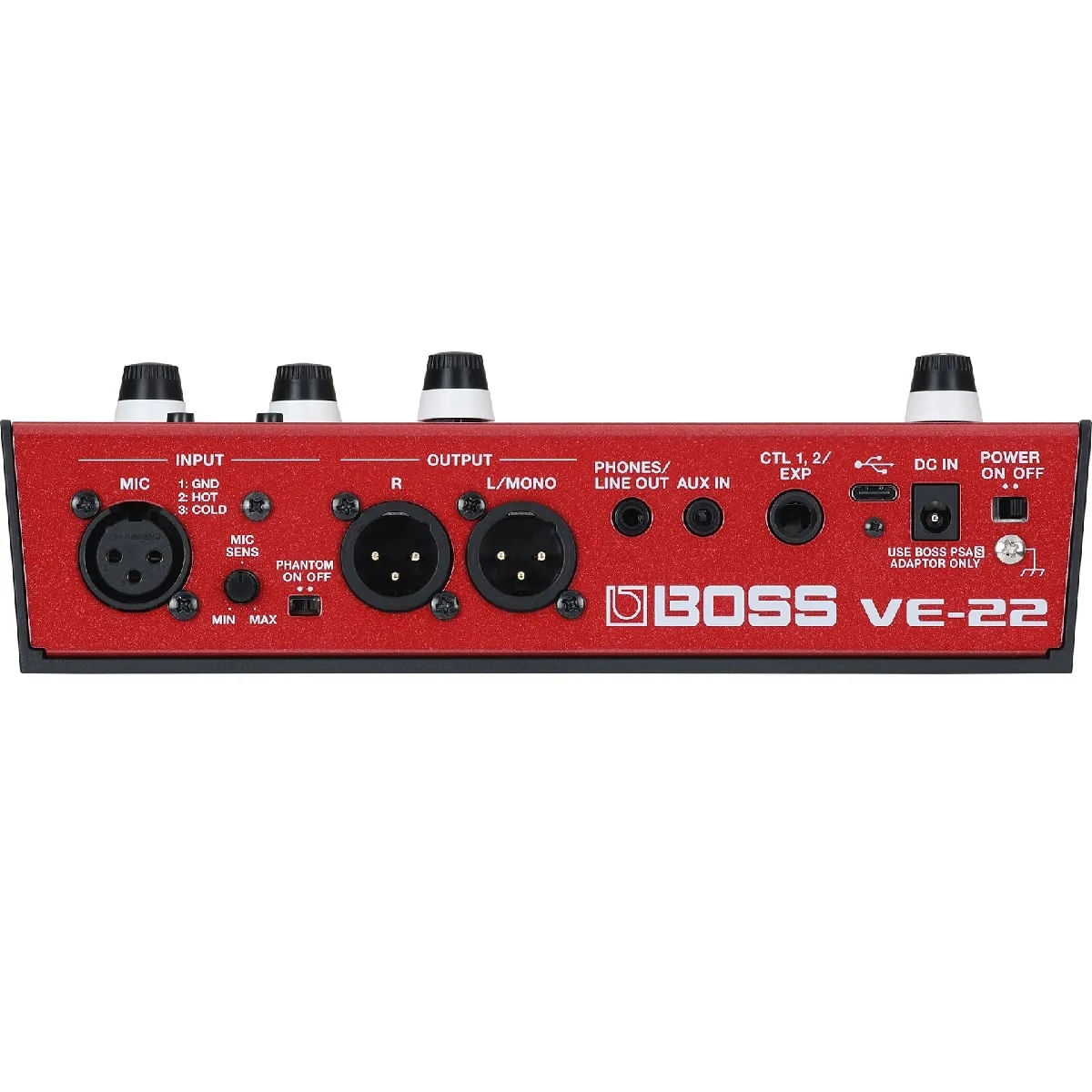 Pedal-Processador-Multi-Efeitos-VE22-Vocal-Performer---Boss-1 Pedal-Processador-Multi-Efeitos-VE22-Vocal-Performer---Boss-1