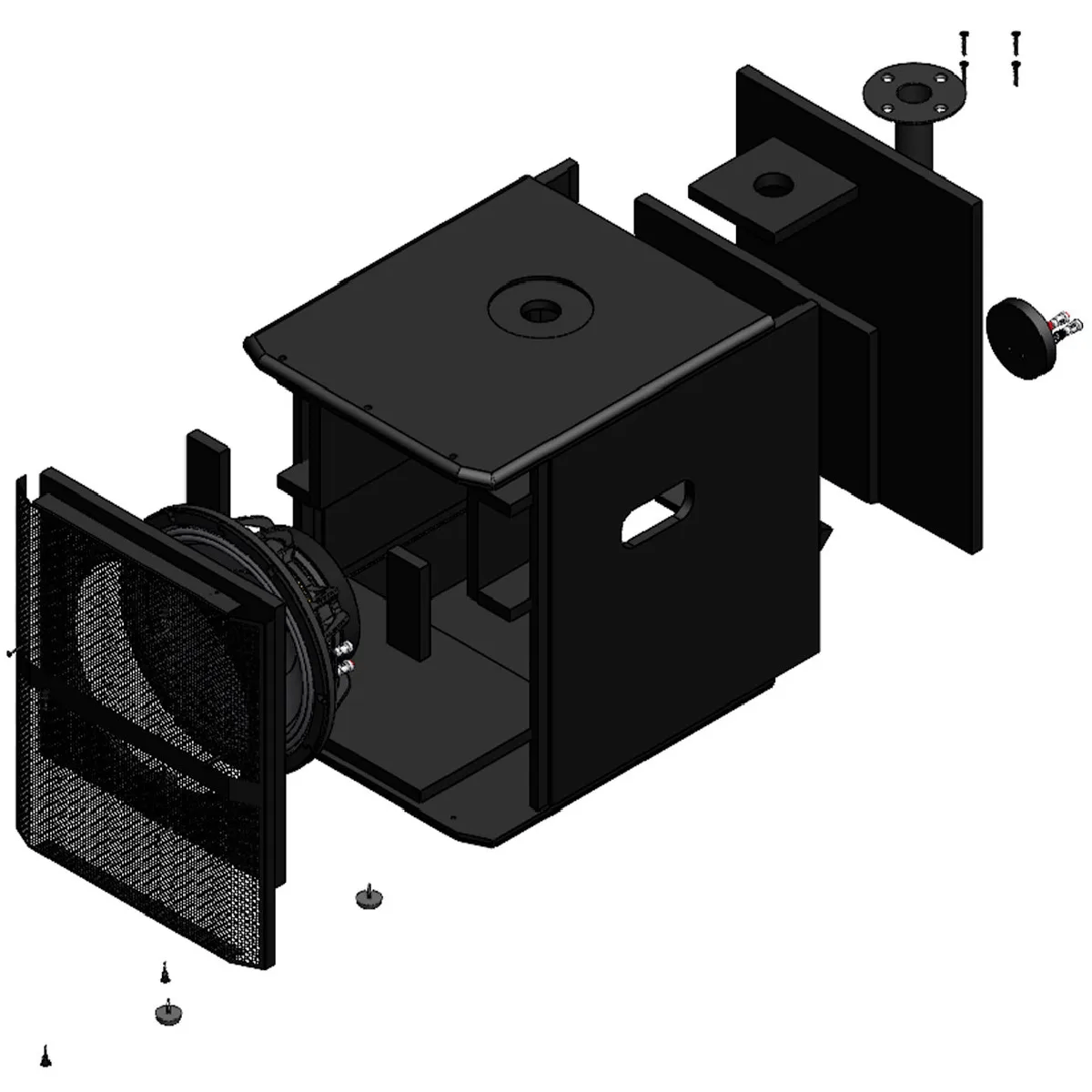 Subwoofer-Passivo-12-1200W-T1200.1-LF-Preto---Taramps-3 Subwoofer-Passivo-12-1200W-T1200.1-LF-Preto---Taramps-3