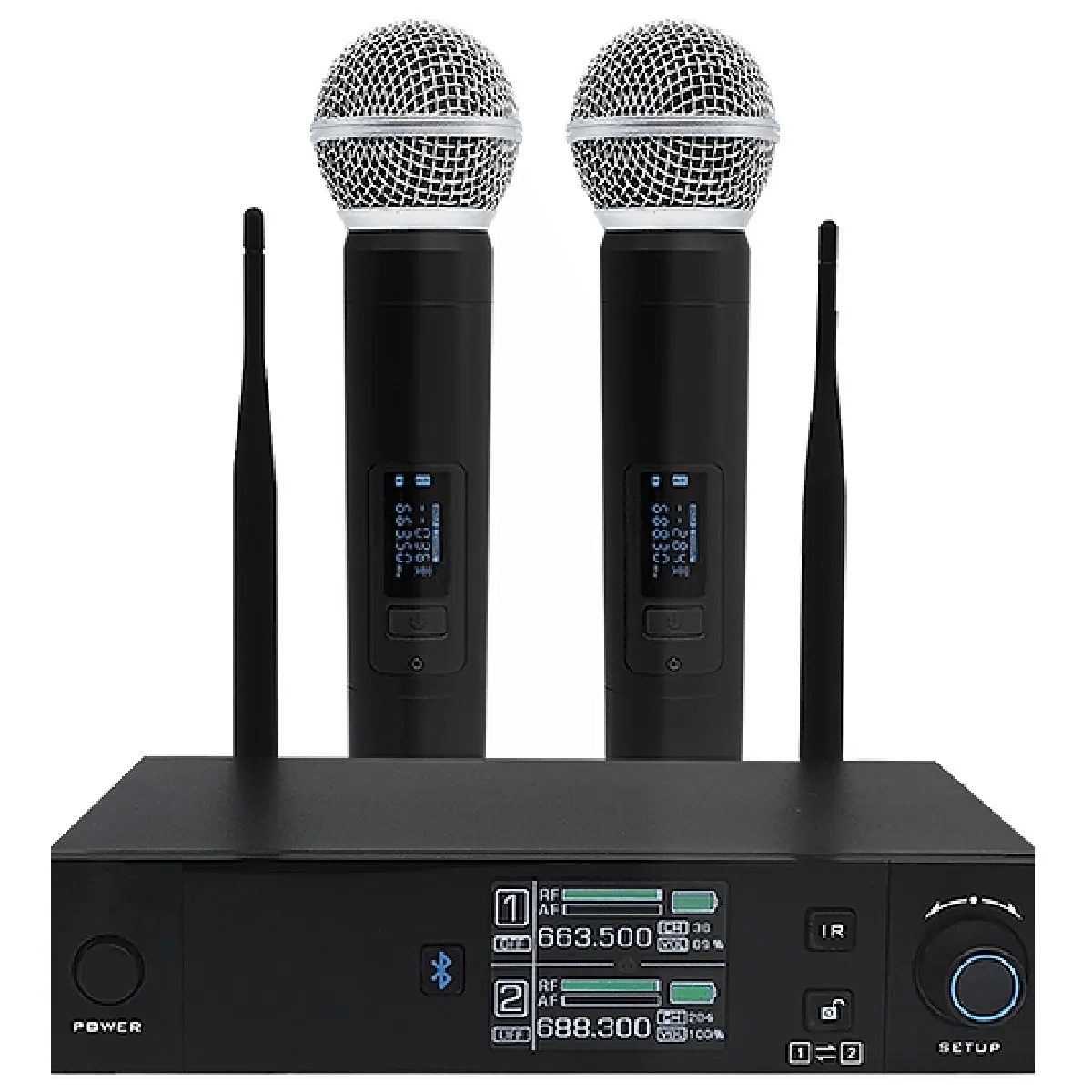 Microfone-Sem-Fio-UHF-600-Canais-Com-Bluetooth-LS-VKS2---Leson-4 Microfone-Sem-Fio-UHF-600-Canais-Com-Bluetooth-LS-VKS2---Leson-4