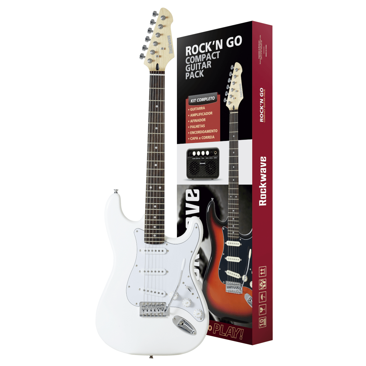 Kit-de-Guitarra-Stratocaster-Branca-RGK-50-WH---Rockwave
