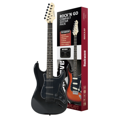 Kit-de-Guitarra-Stratocaster-Preto-RGK-50-BK---Rockwave